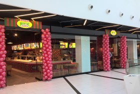 Dekoracje sklepów balonami Poznań
